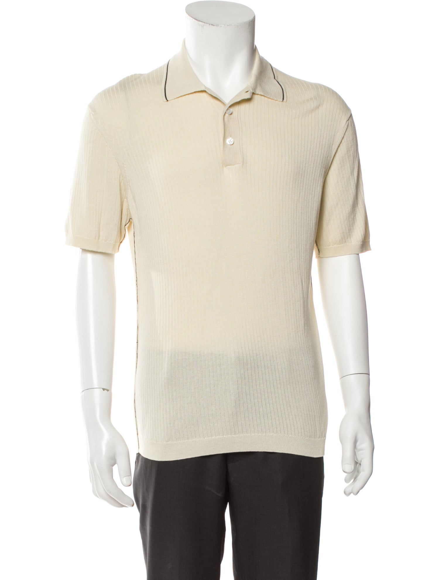 Orlebar Brown Collar Short Sleeve Polo Shirt