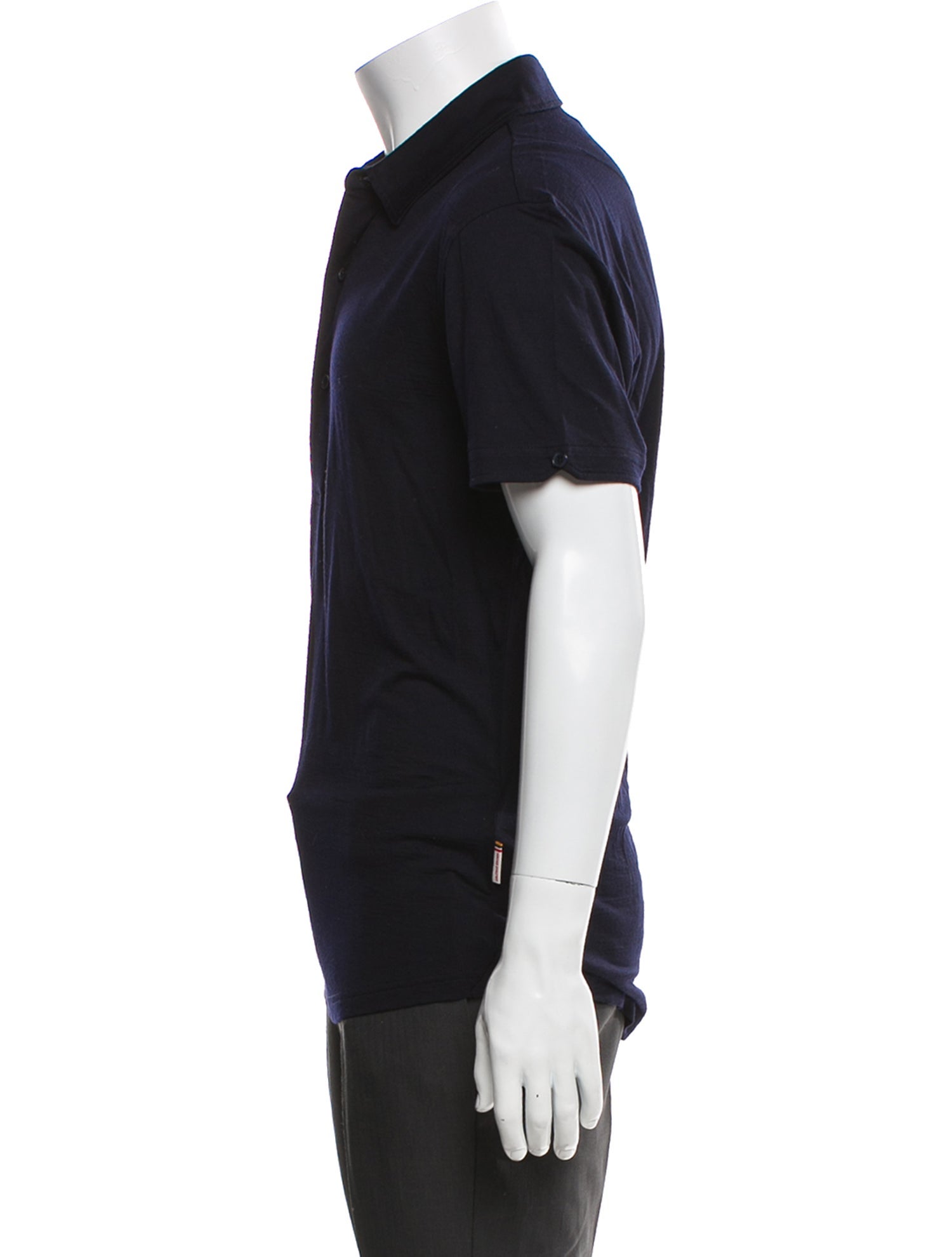 Orlebar Brown Wool Crew Neck Polo Shirt