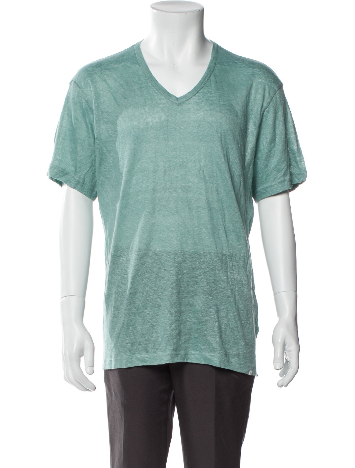 Orlebar Brown Linen V-Neck T-Shirt w/ Tags