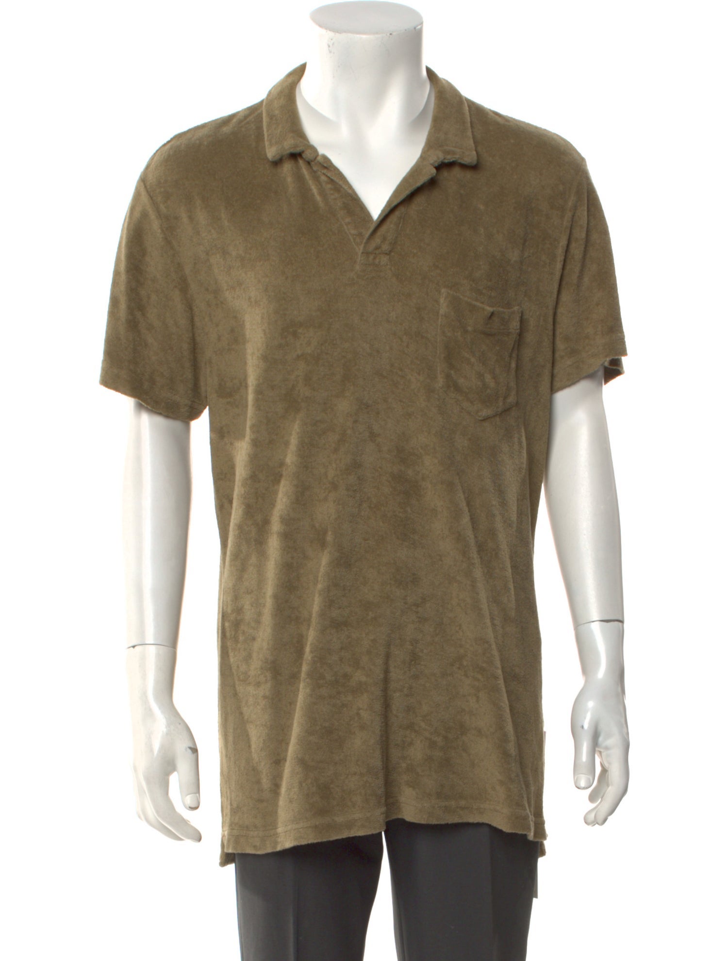 Orlebar Brown Collar Short Sleeve Polo Shirt