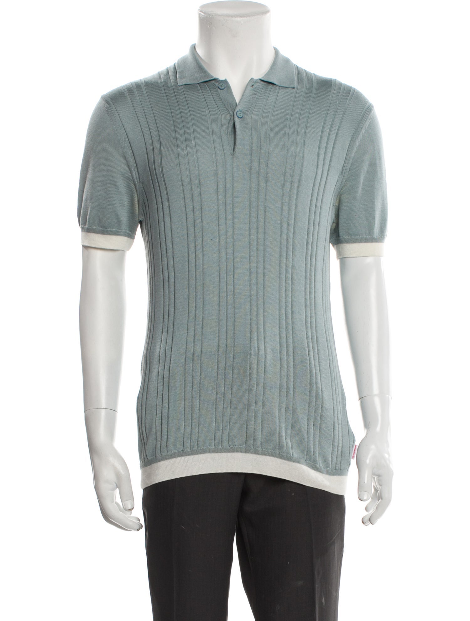 Orlebar Brown Collar Short Sleeve Polo Shirt