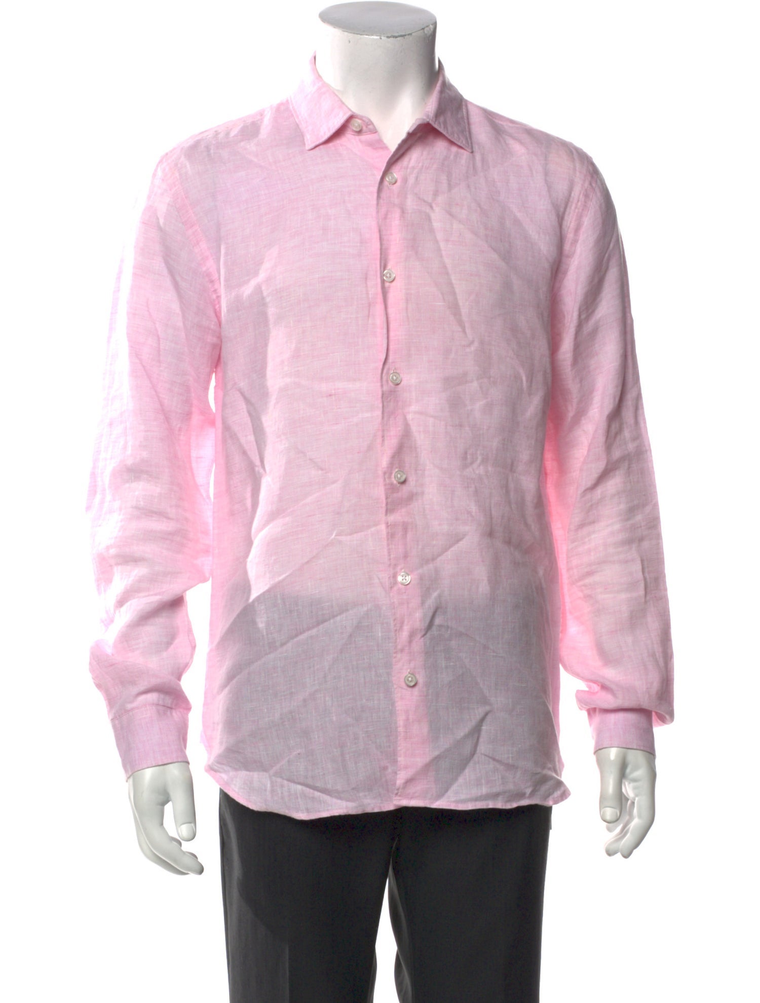 Orlebar Brown Linen Long Sleeve Shirt