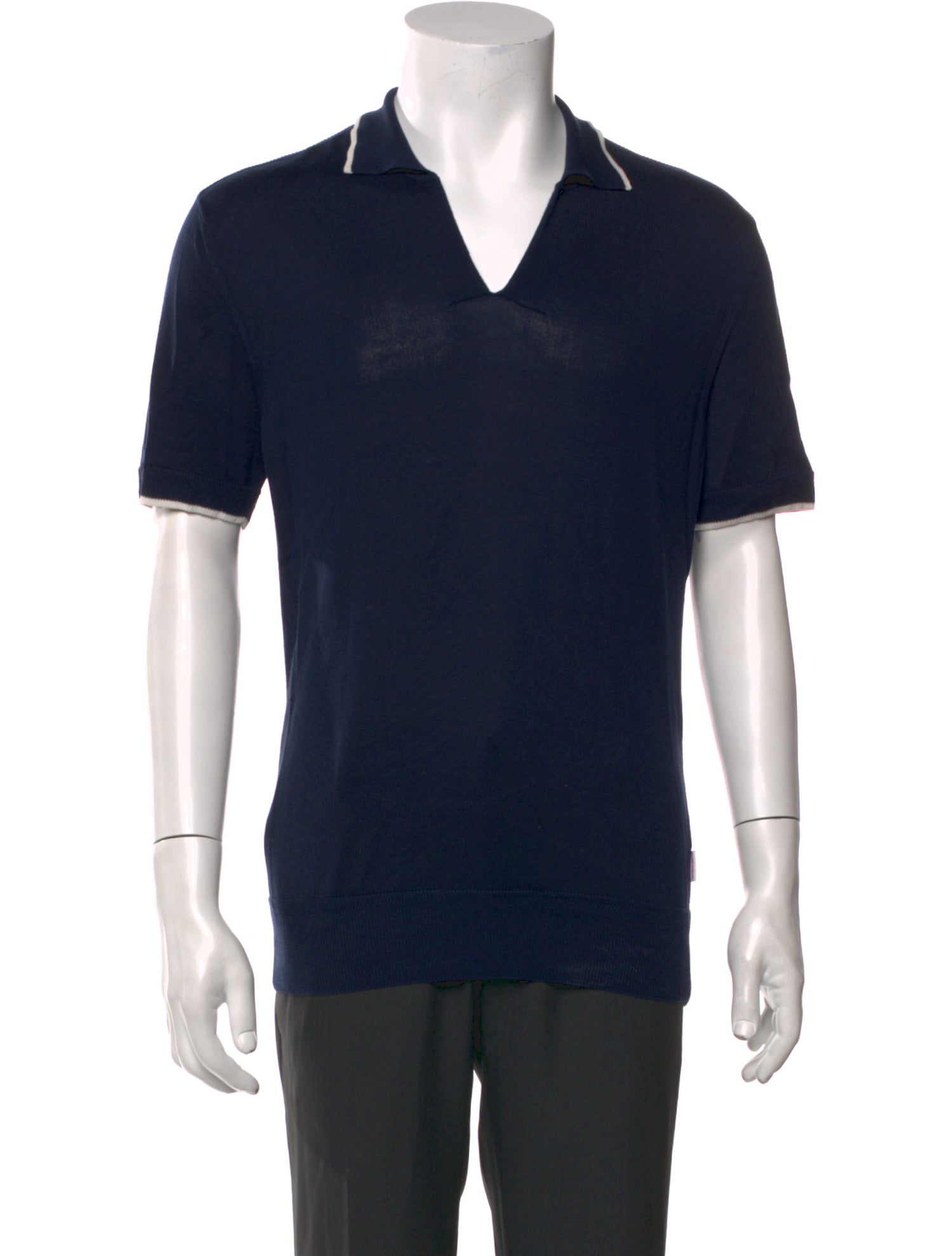 Orlebar Brown Collar Short Sleeve Polo Shirt