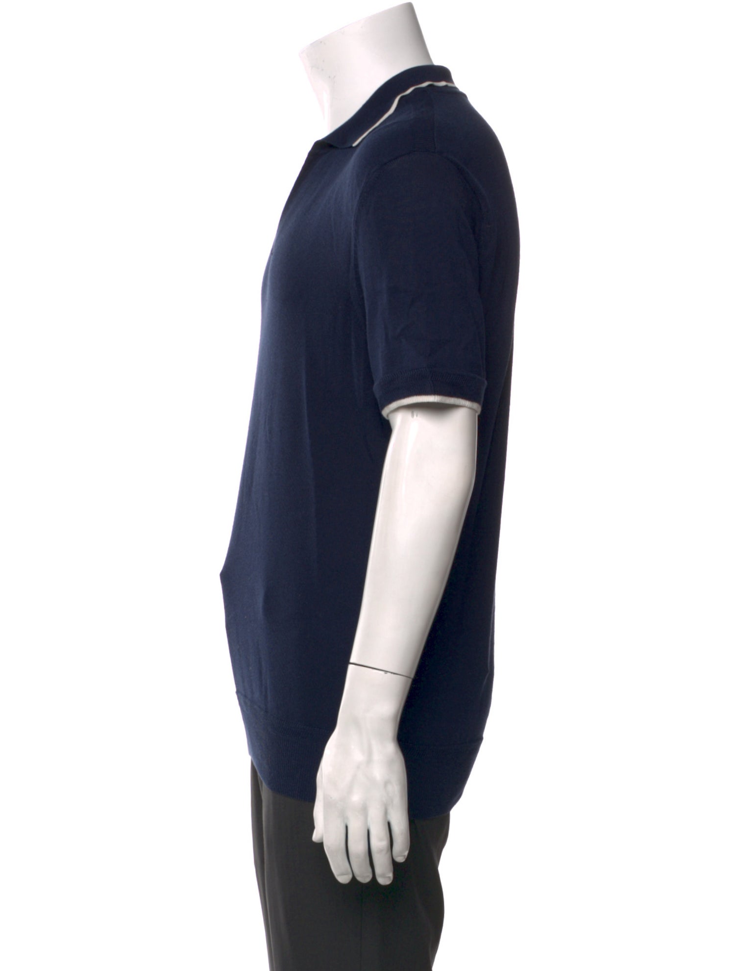 Orlebar Brown Collar Short Sleeve Polo Shirt