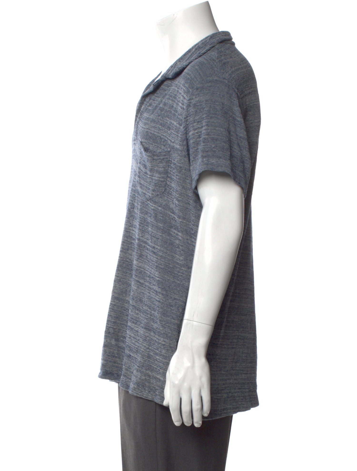 Orlebar Brown Printed V-Neck Polo Shirt