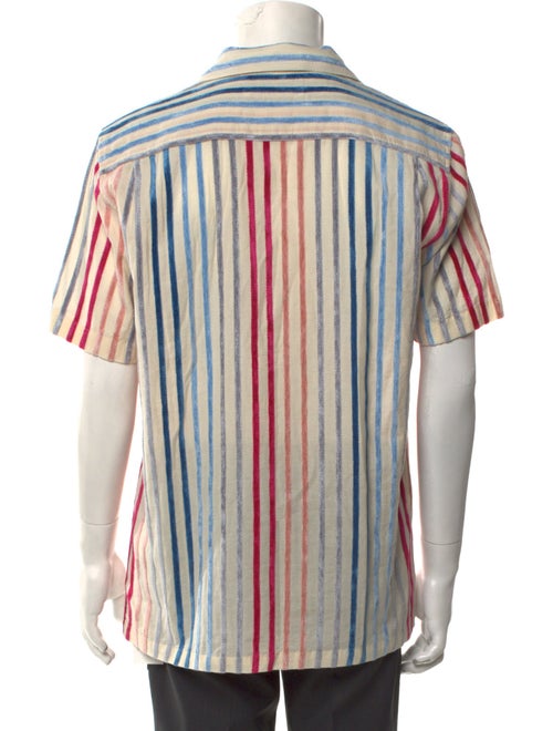 Orlebar Brown Striped Short Sleeve Shirt