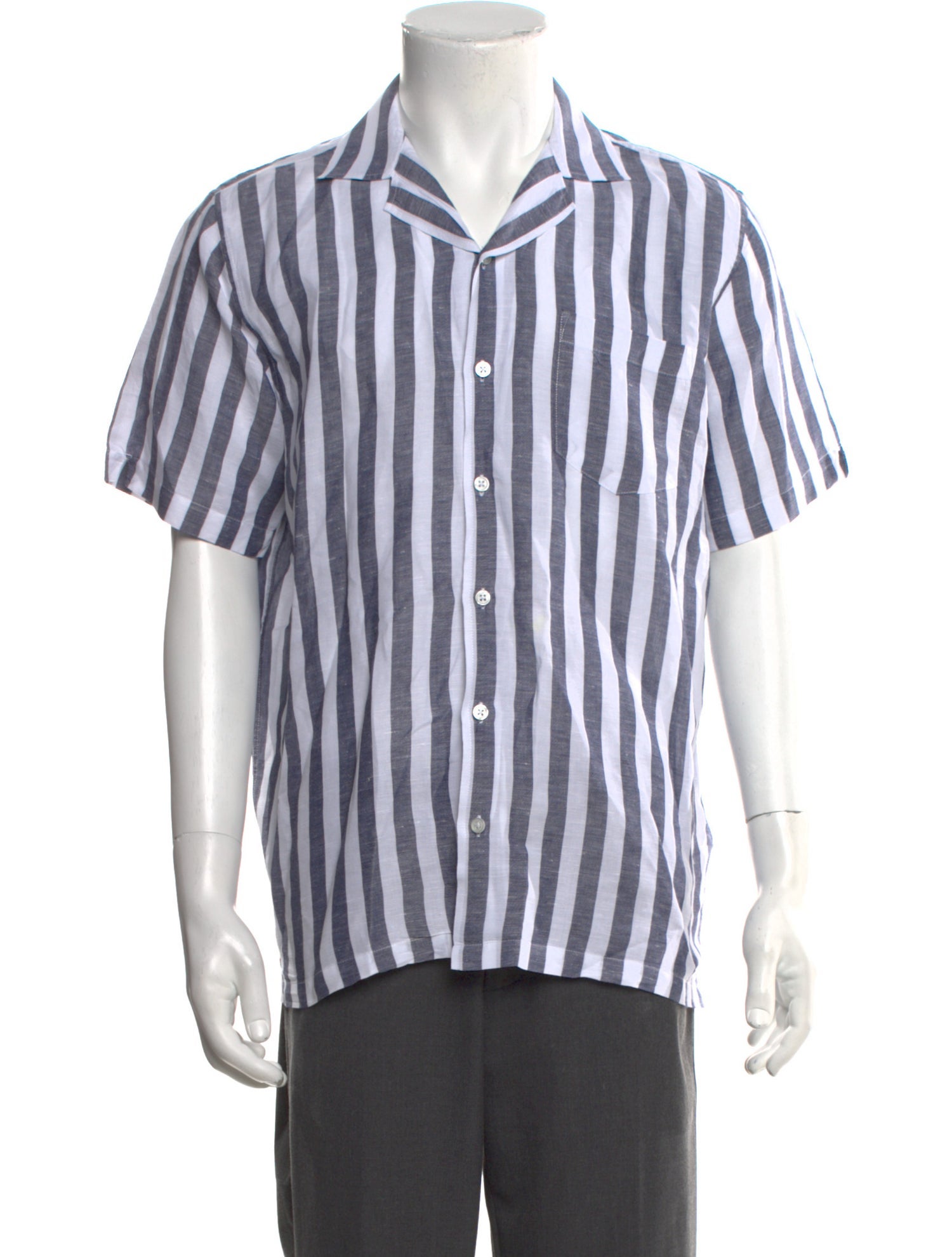 Orlebar Brown Striped Short Sleeve Shirt