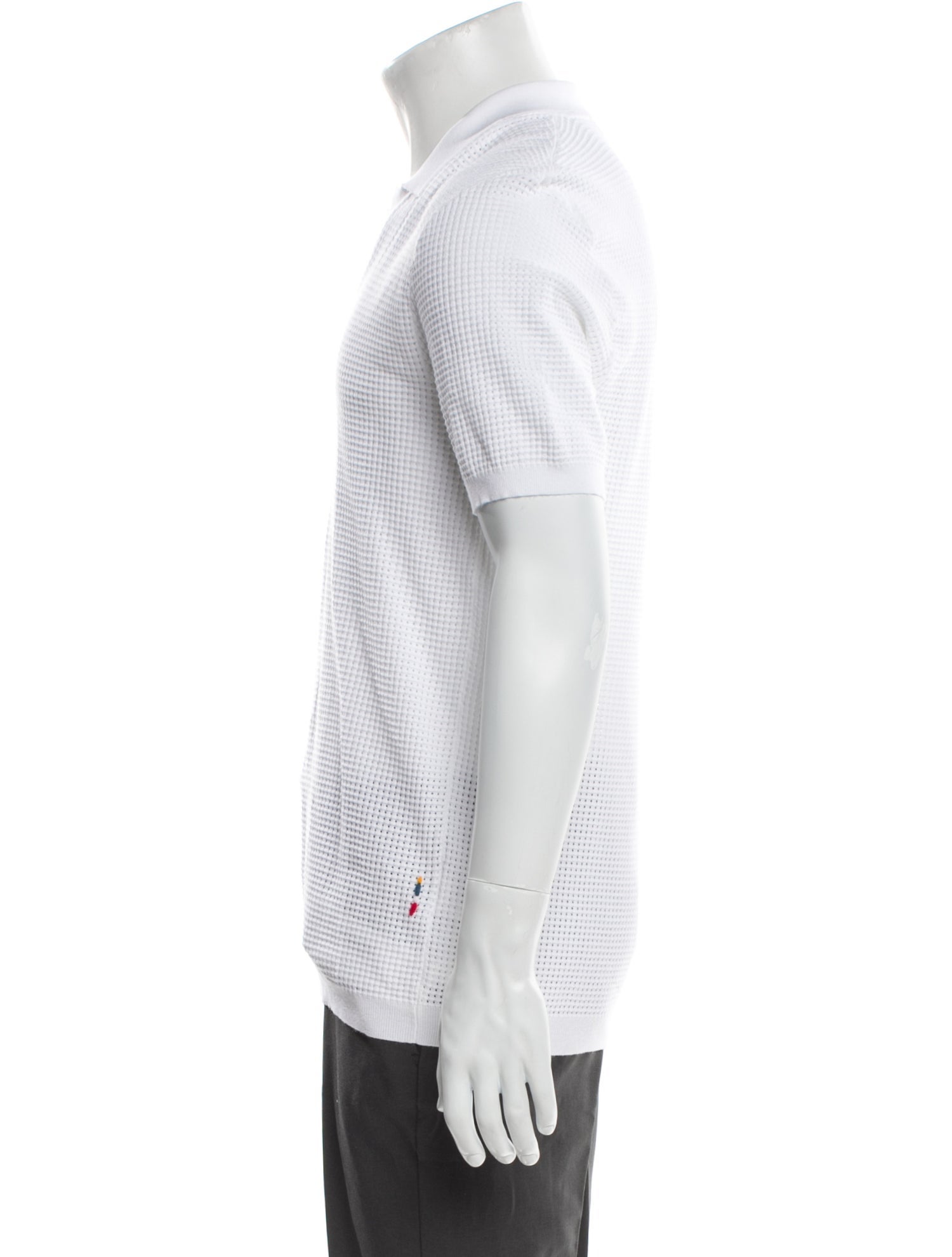 Orlebar Brown V-Neck Short Sleeve Polo Shirt