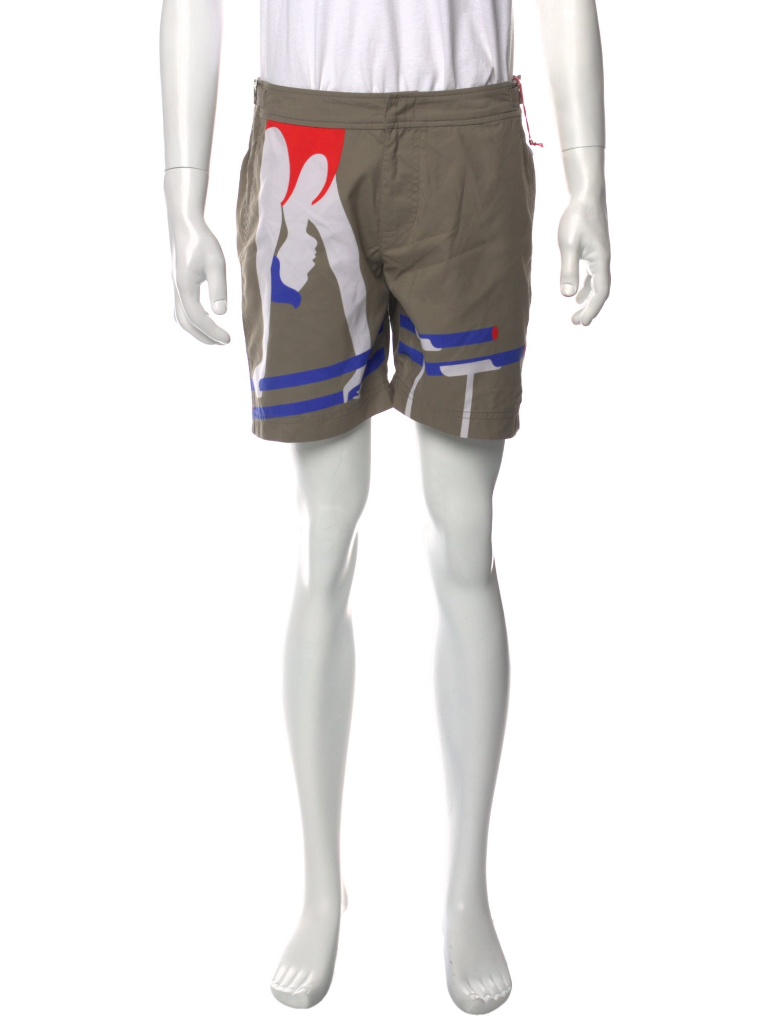 Orlebar Brown Printed Swim Trunks w/ Tags