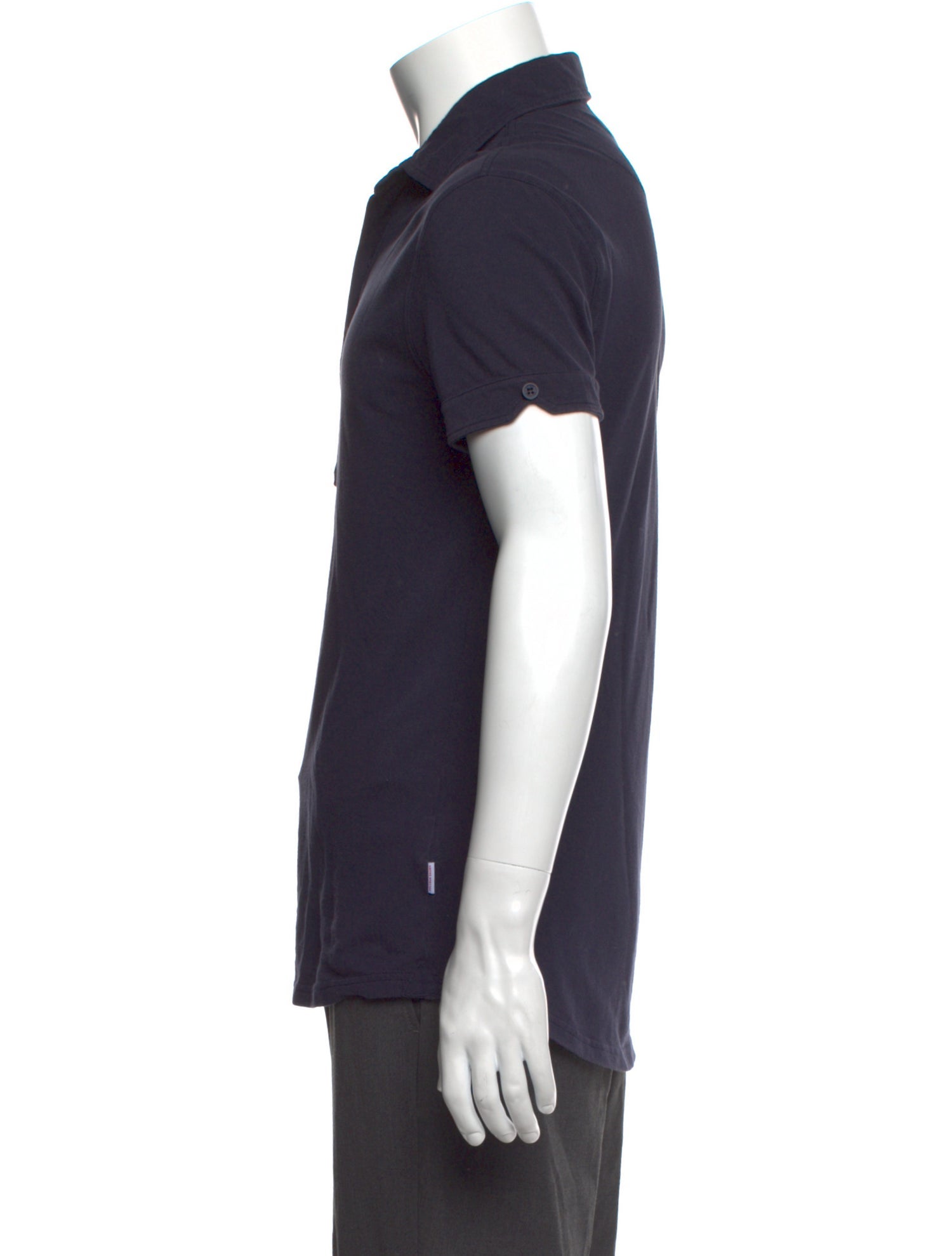 Orlebar Brown Collar Short Sleeve Polo Shirt