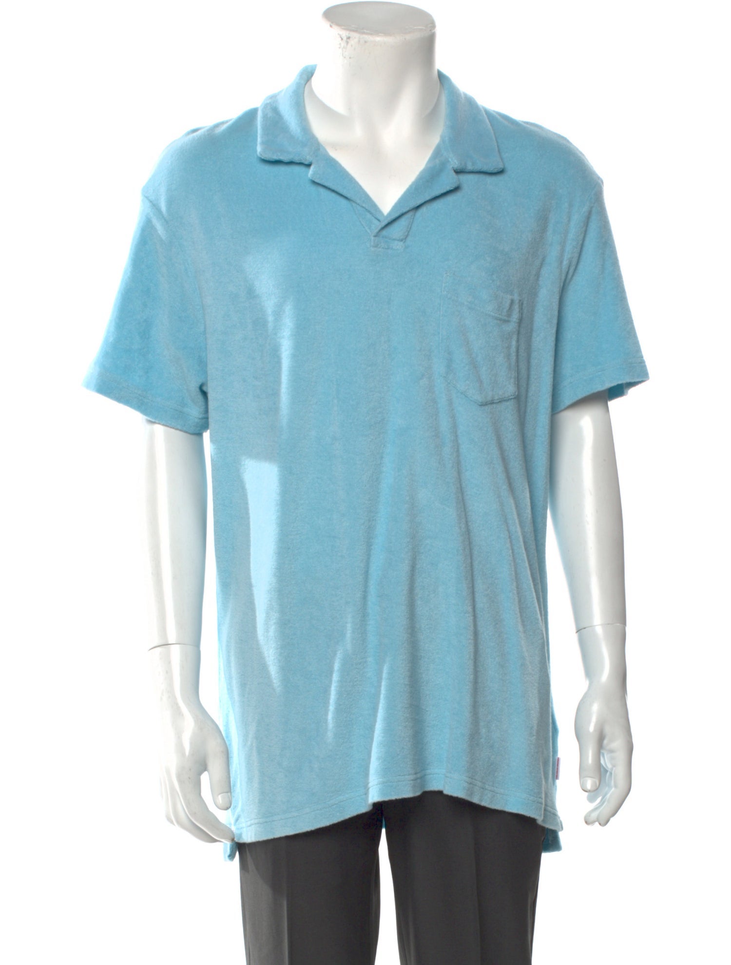 Orlebar Brown Collar Short Sleeve Polo Shirt