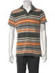 Orlebar Brown Striped V-Neck T-Shirt