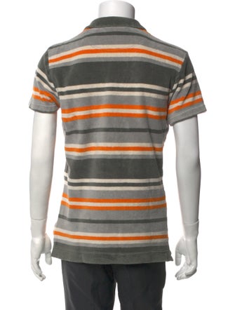 Orlebar Brown Striped V-Neck T-Shirt