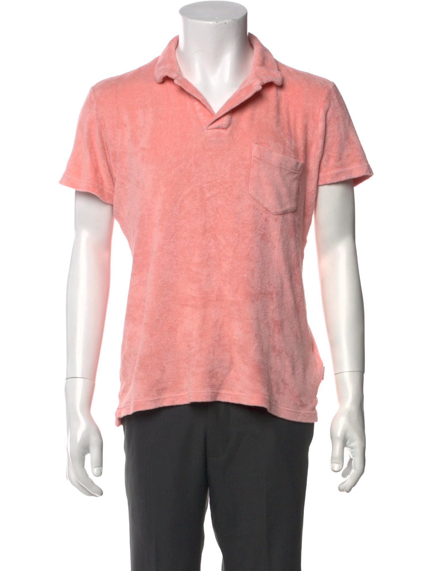 Orlebar Brown V-Neck Short Sleeve Henley