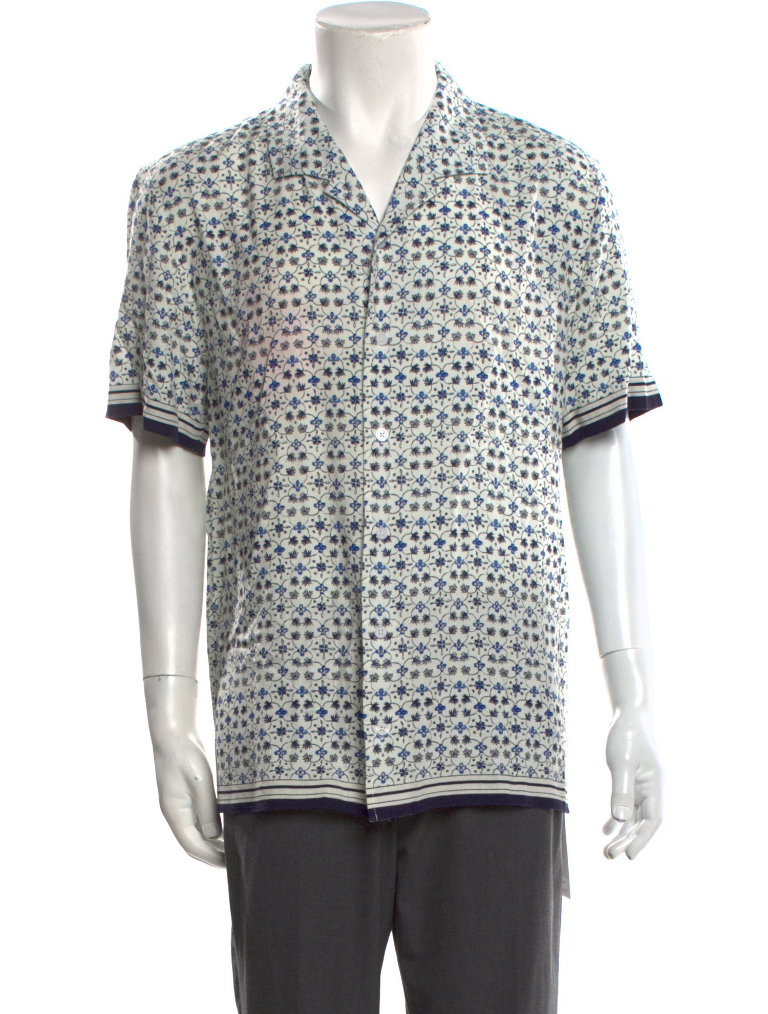 Orlebar Brown Printed Short Sleeve Shirt