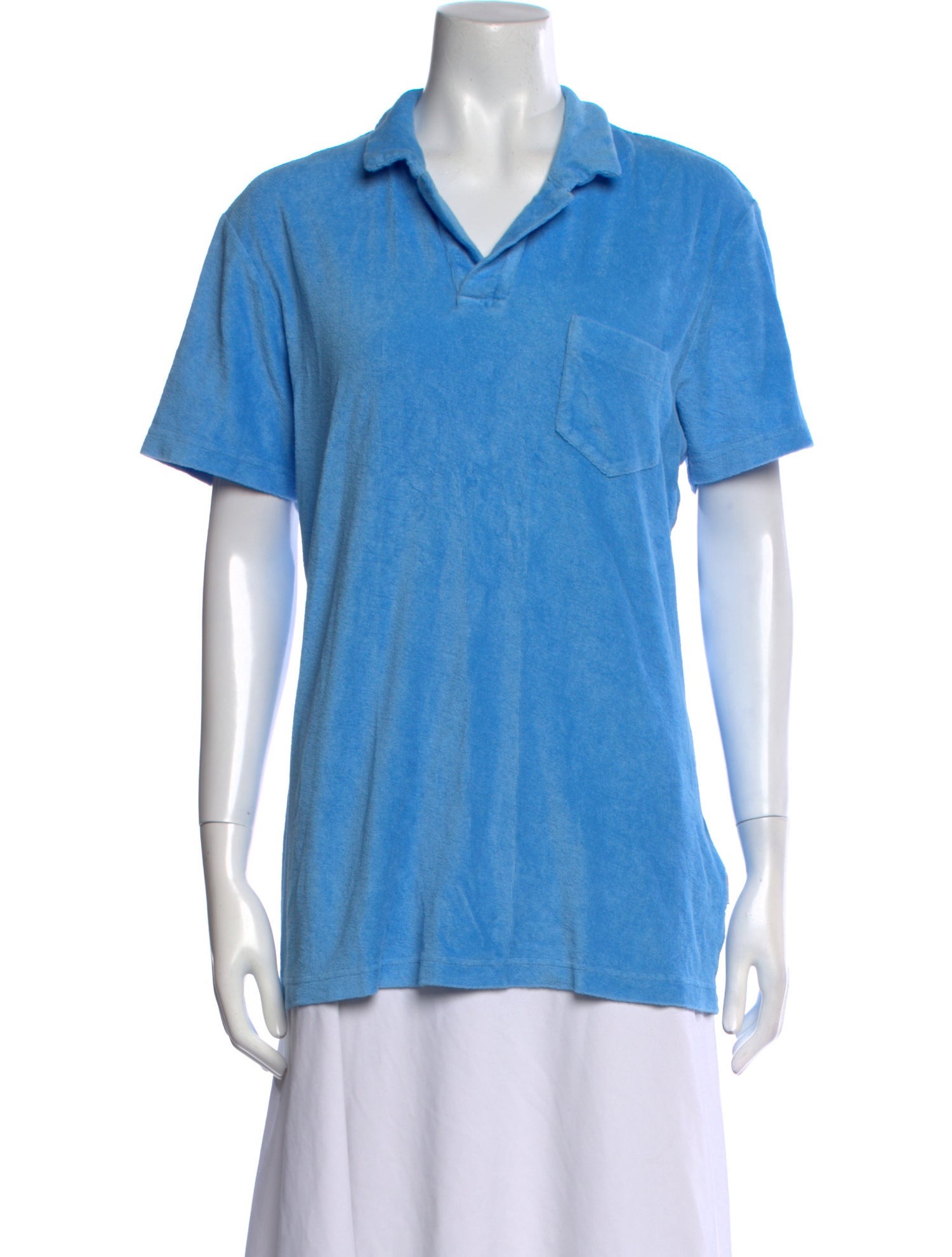 Orlebar Brown V-Neck Short Sleeve Polo