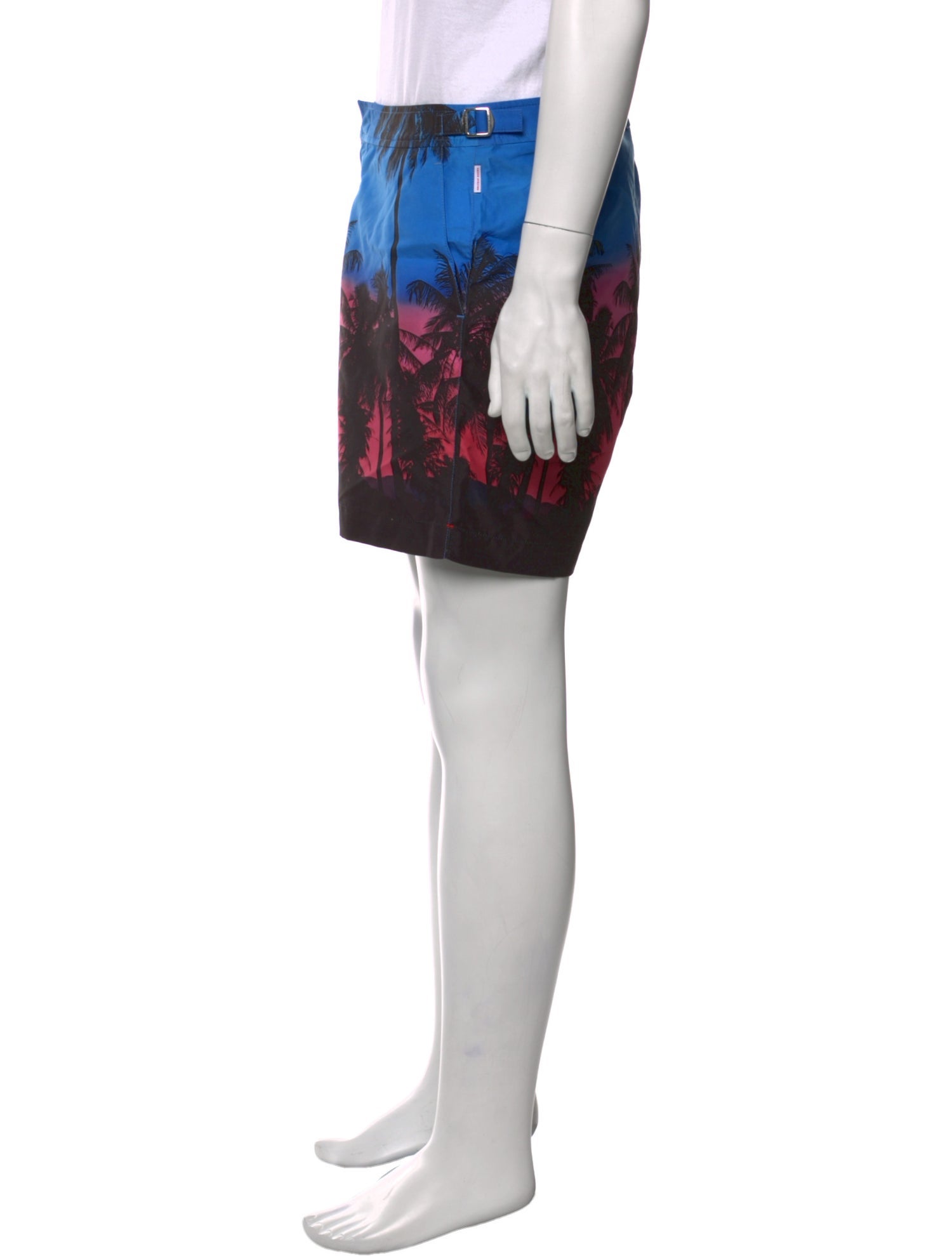 Orlebar Brown Graphic Print Swim Trunks