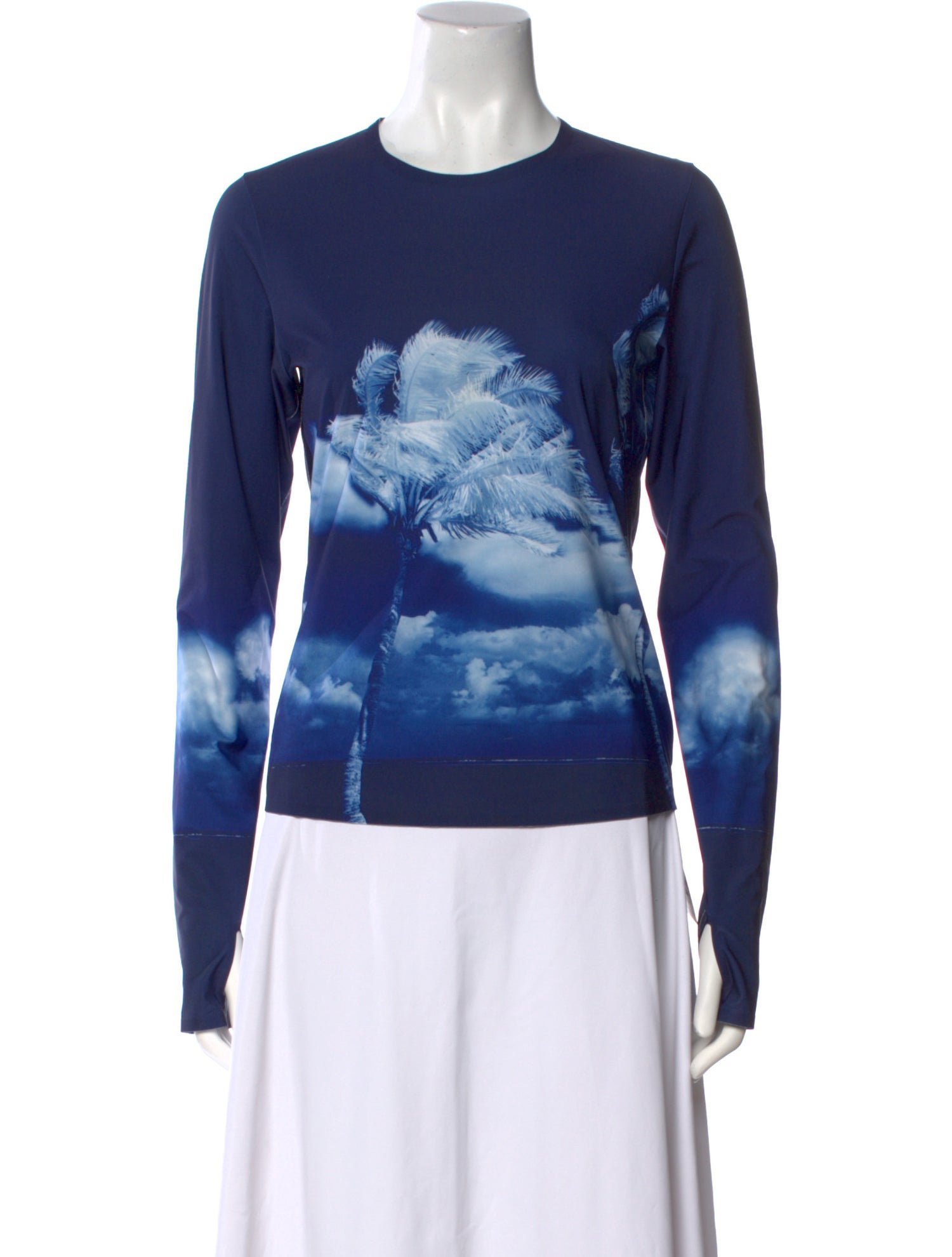 Orlebar Brown Graphic Print Crew Neck Sweatshirt