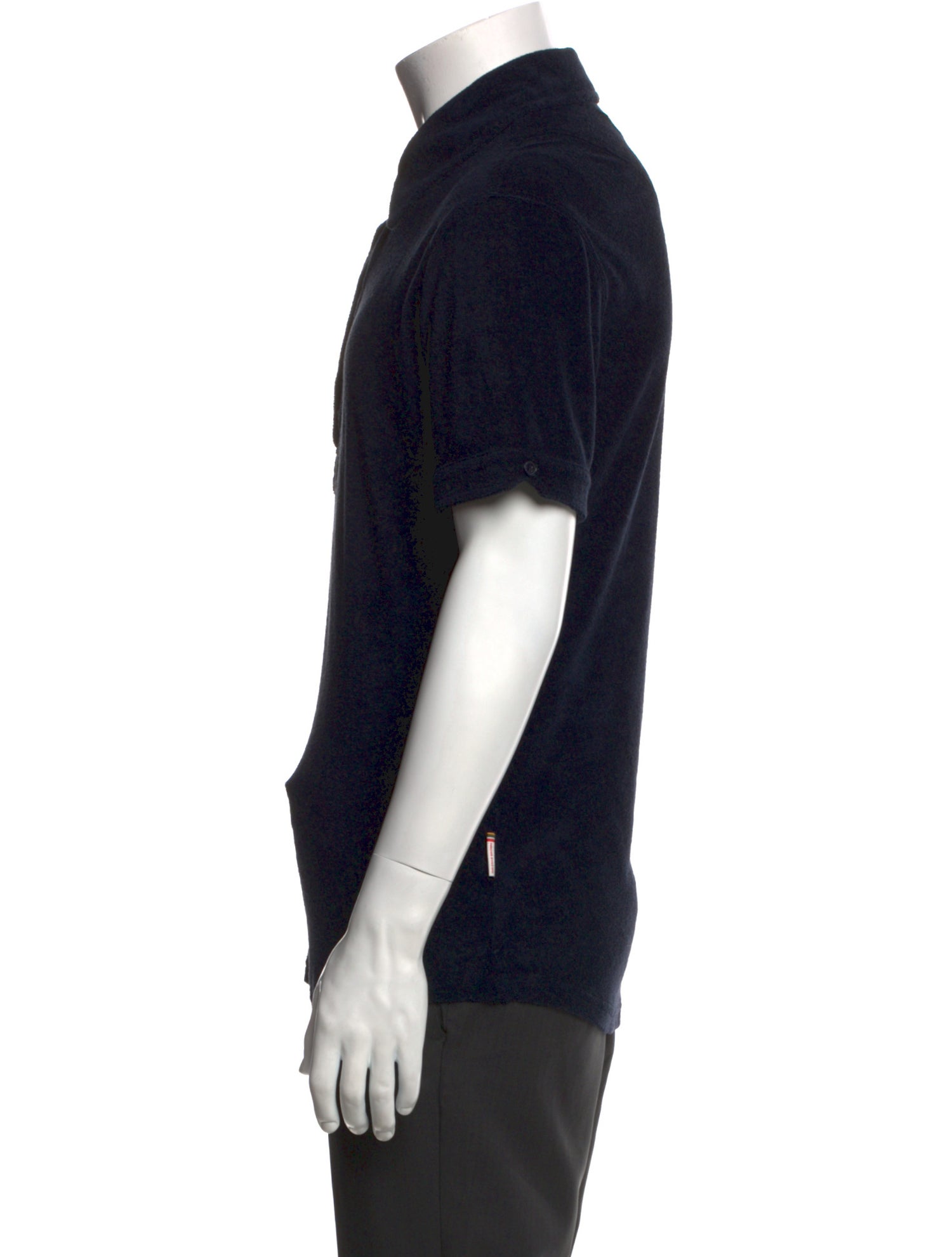 Orlebar Brown Collar Short Sleeve Polo Shirt