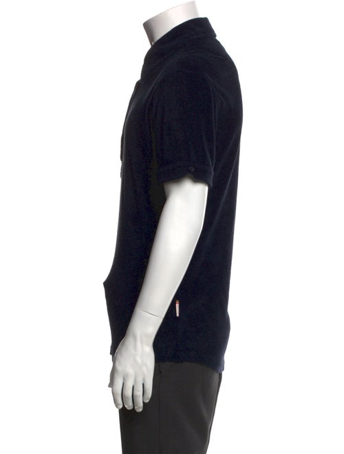 Orlebar Brown Collar Short Sleeve Polo Shirt