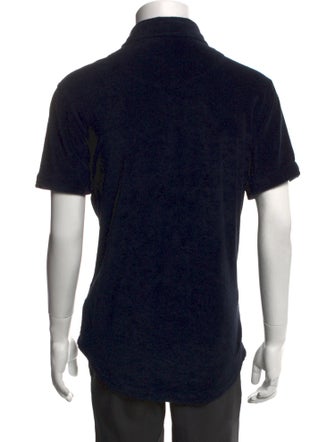 Orlebar Brown Collar Short Sleeve Polo Shirt