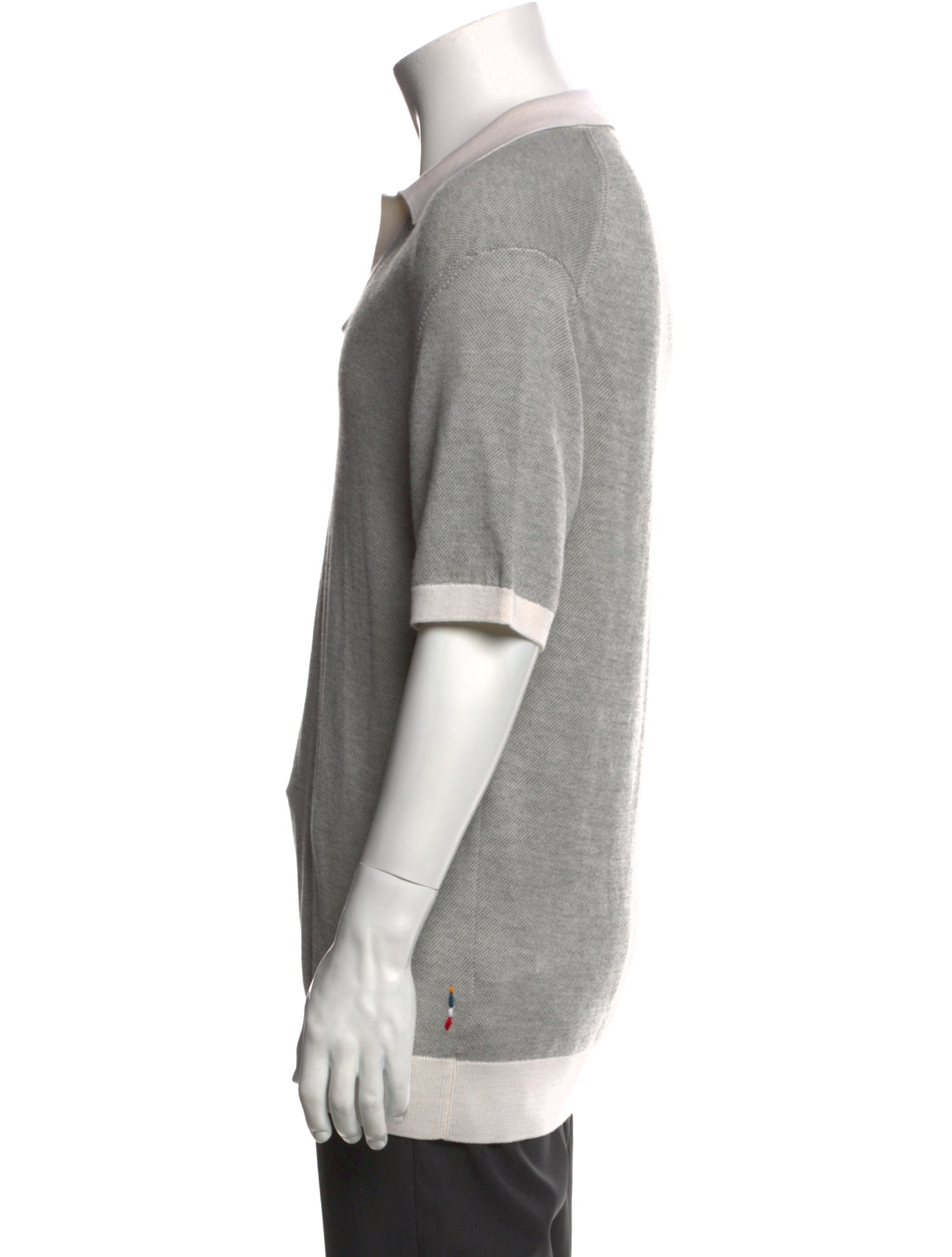 Orlebar Brown Merino Wool Collar Polo Shirt