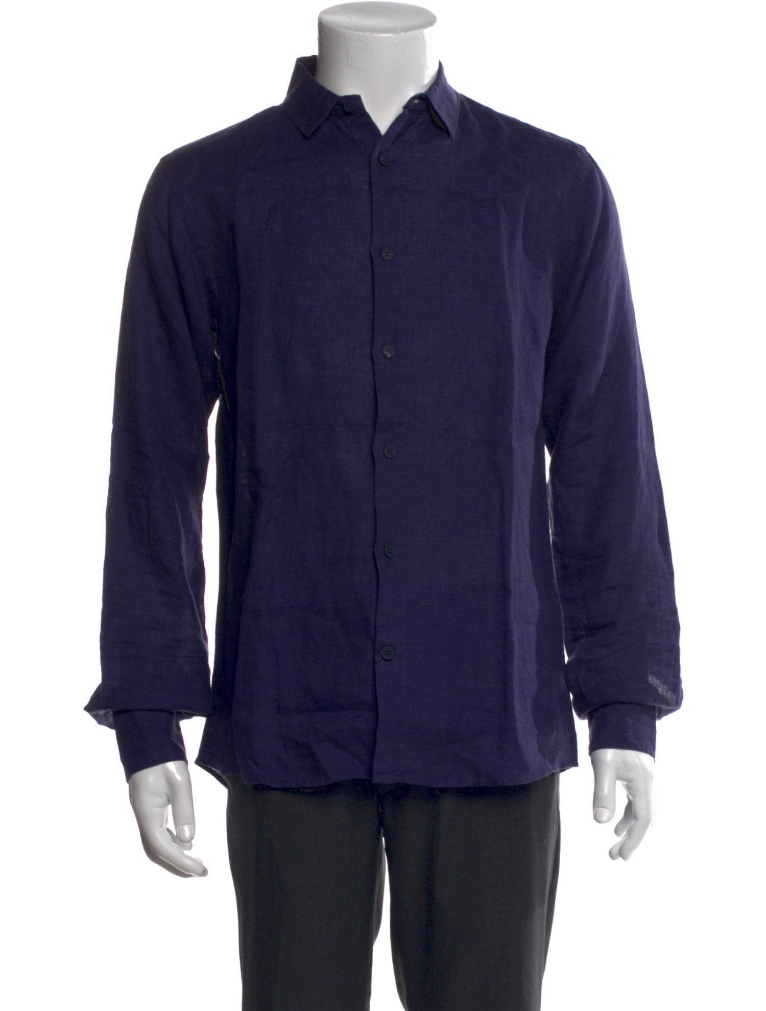 Orlebar Brown Linen Long Sleeve Shirt