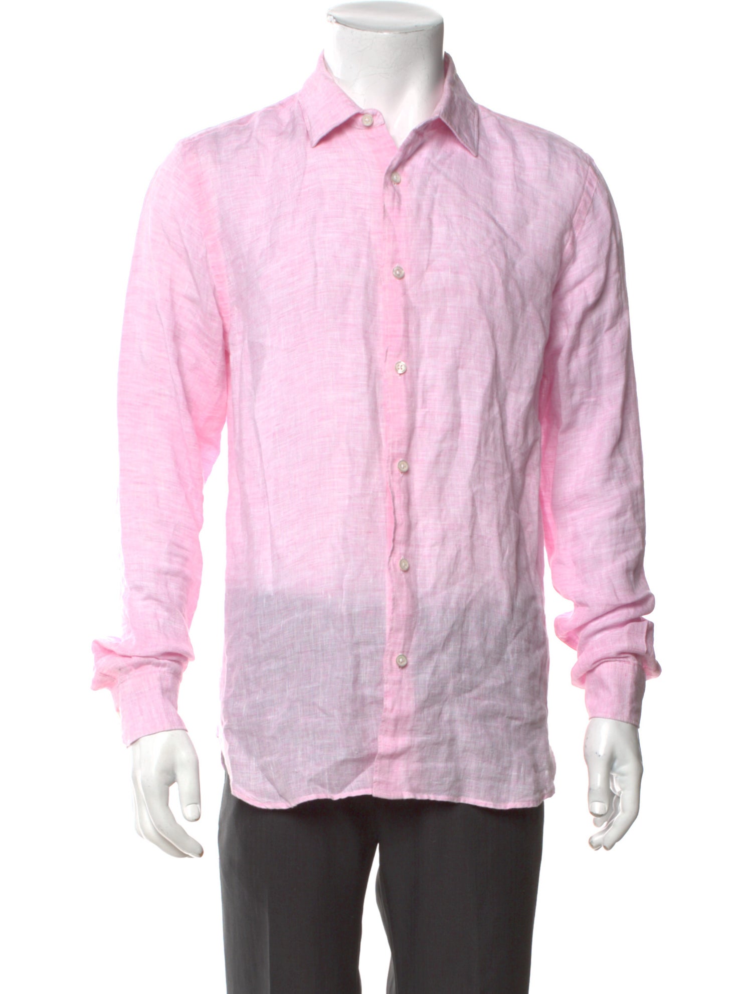 Orlebar Brown Linen Long Sleeve Shirt