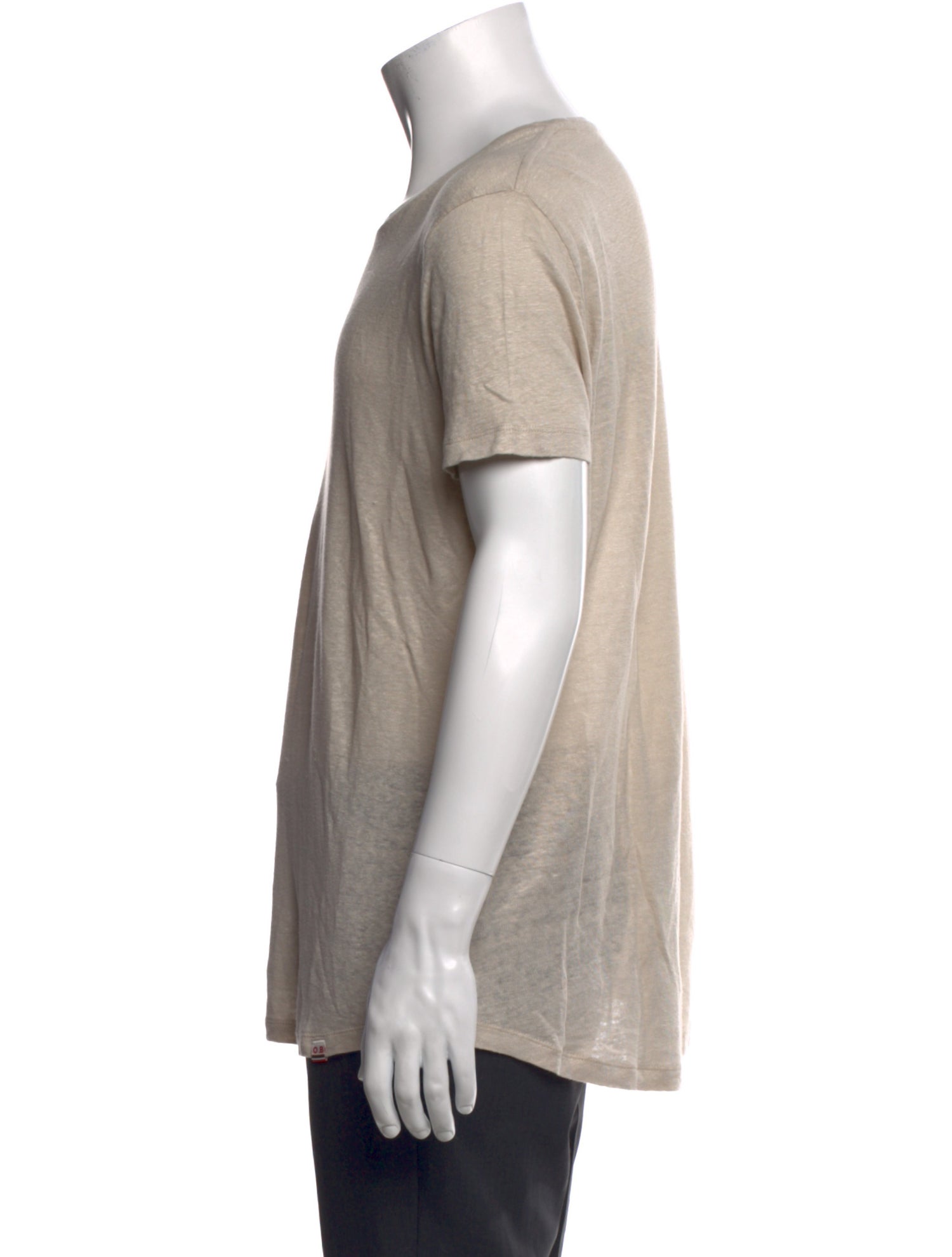 Orlebar Brown Linen Crew Neck T-Shirt