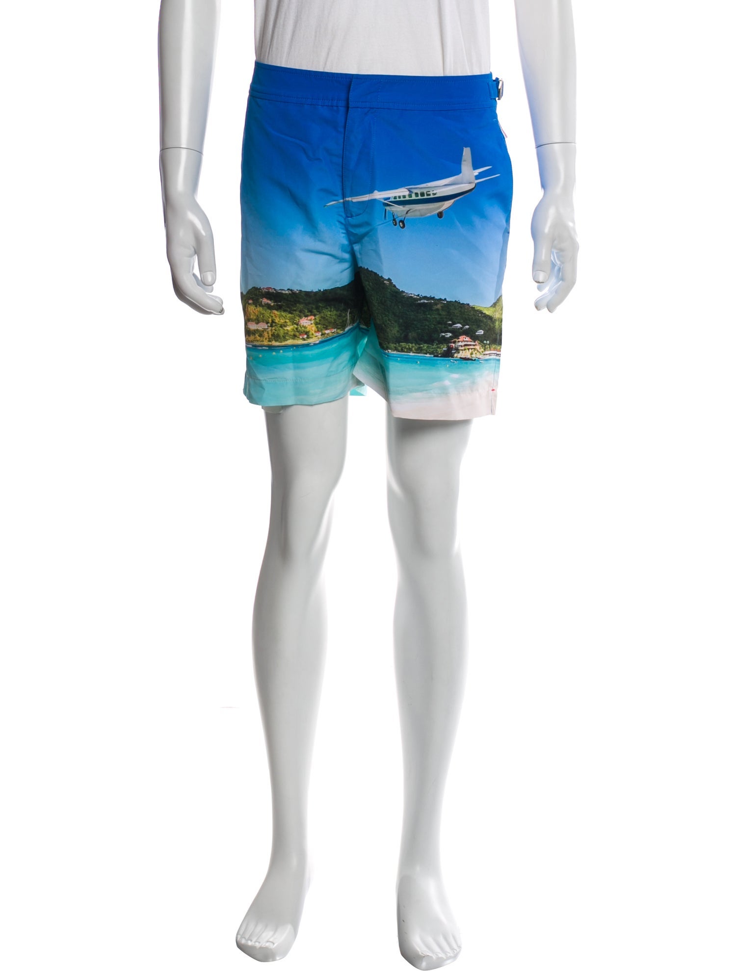 Orlebar Brown Printed Swim Trunks w/ Tags