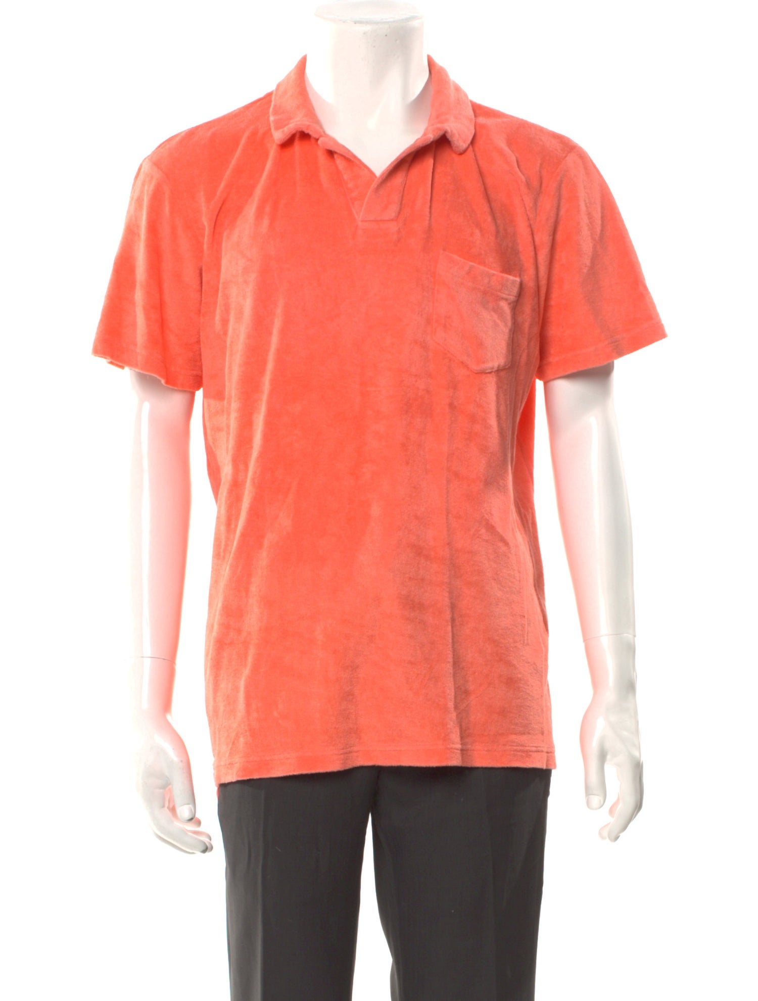 Orlebar Brown Collar Short Sleeve Polo Shirt