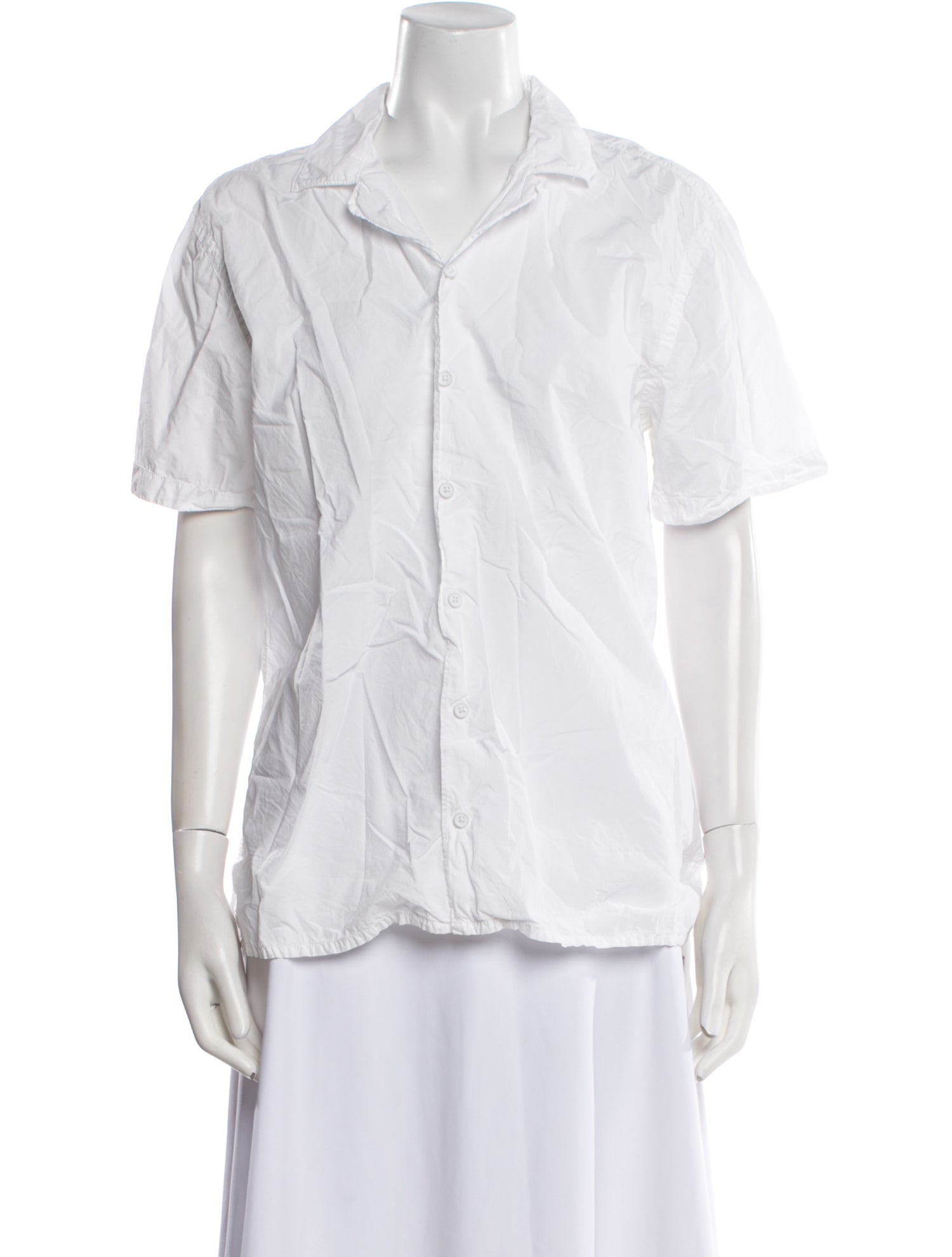 Orlebar Brown Short Sleeve Button-Up Top