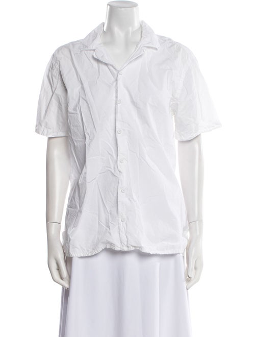 Orlebar Brown Short Sleeve Button-Up Top