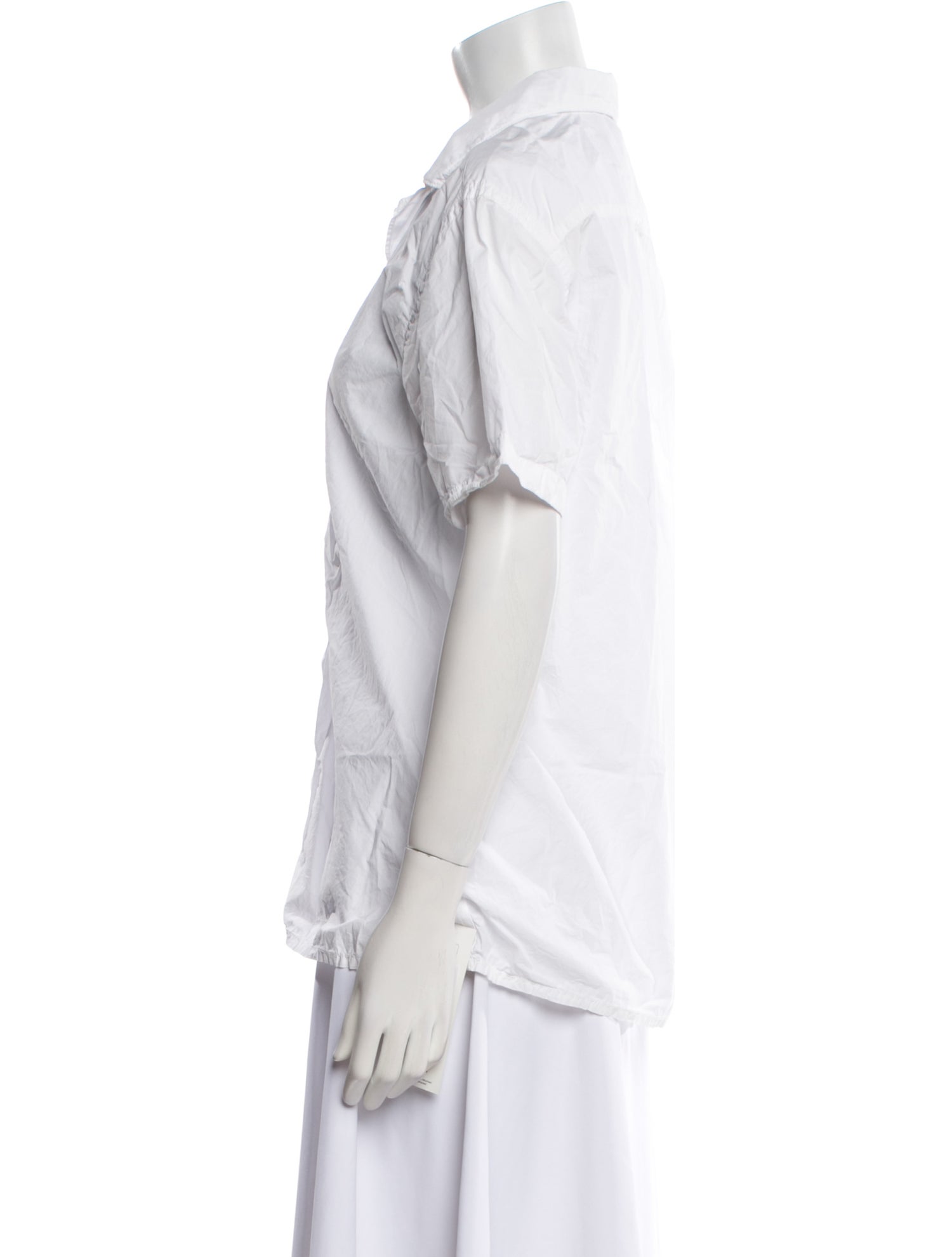 Orlebar Brown Short Sleeve Button-Up Top