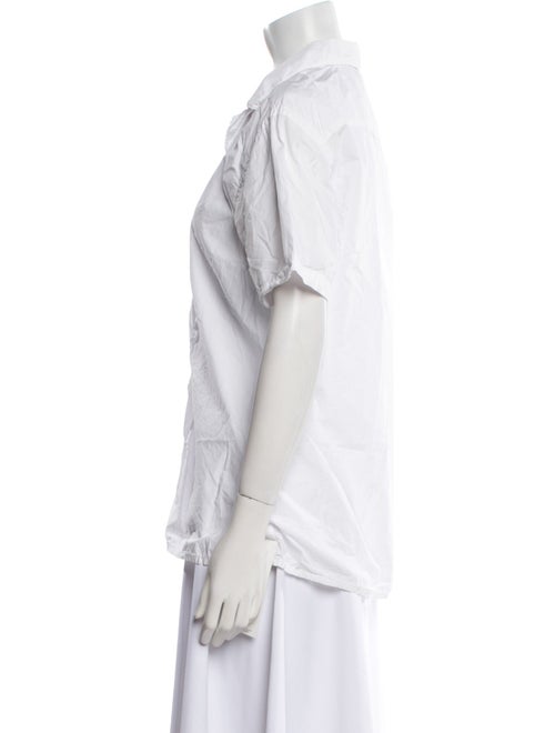 Orlebar Brown Short Sleeve Button-Up Top