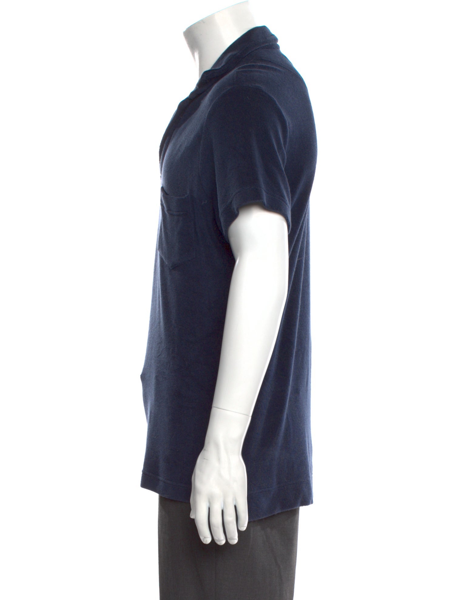 Orlebar Brown V-Neck Short Sleeve Polo Shirt