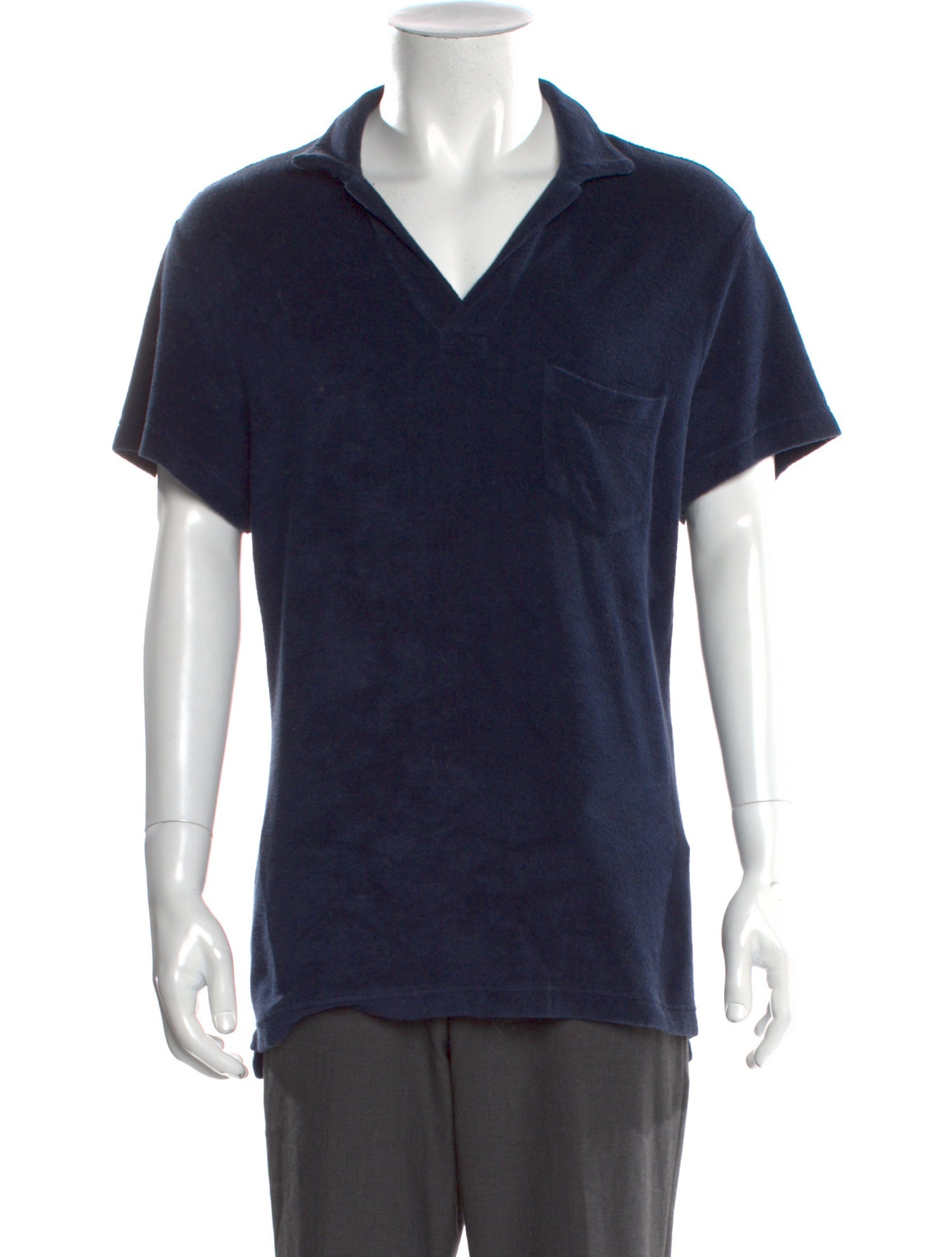 Orlebar Brown Collar Short Sleeve Polo Shirt