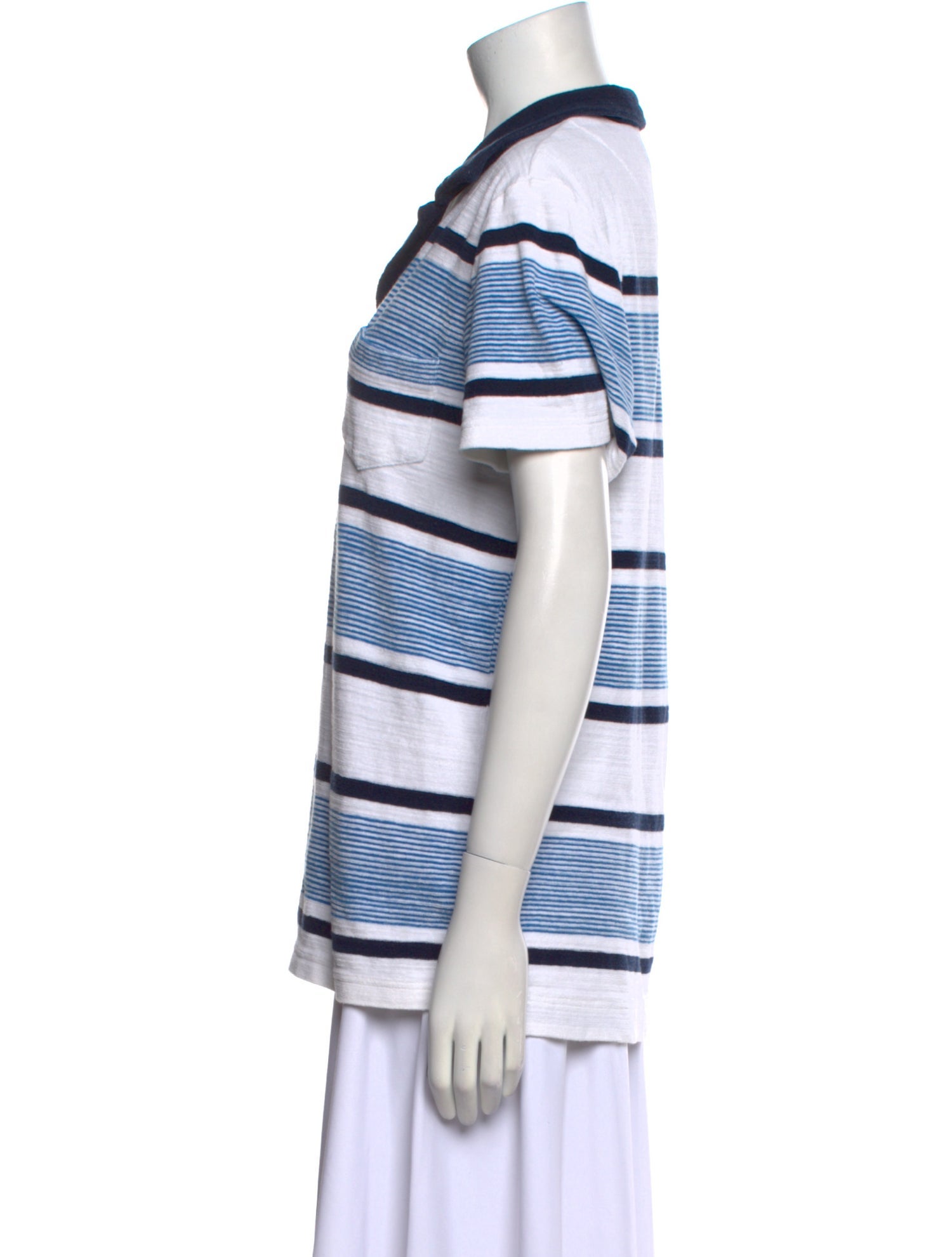 Orlebar Brown Striped Short Sleeve Polo