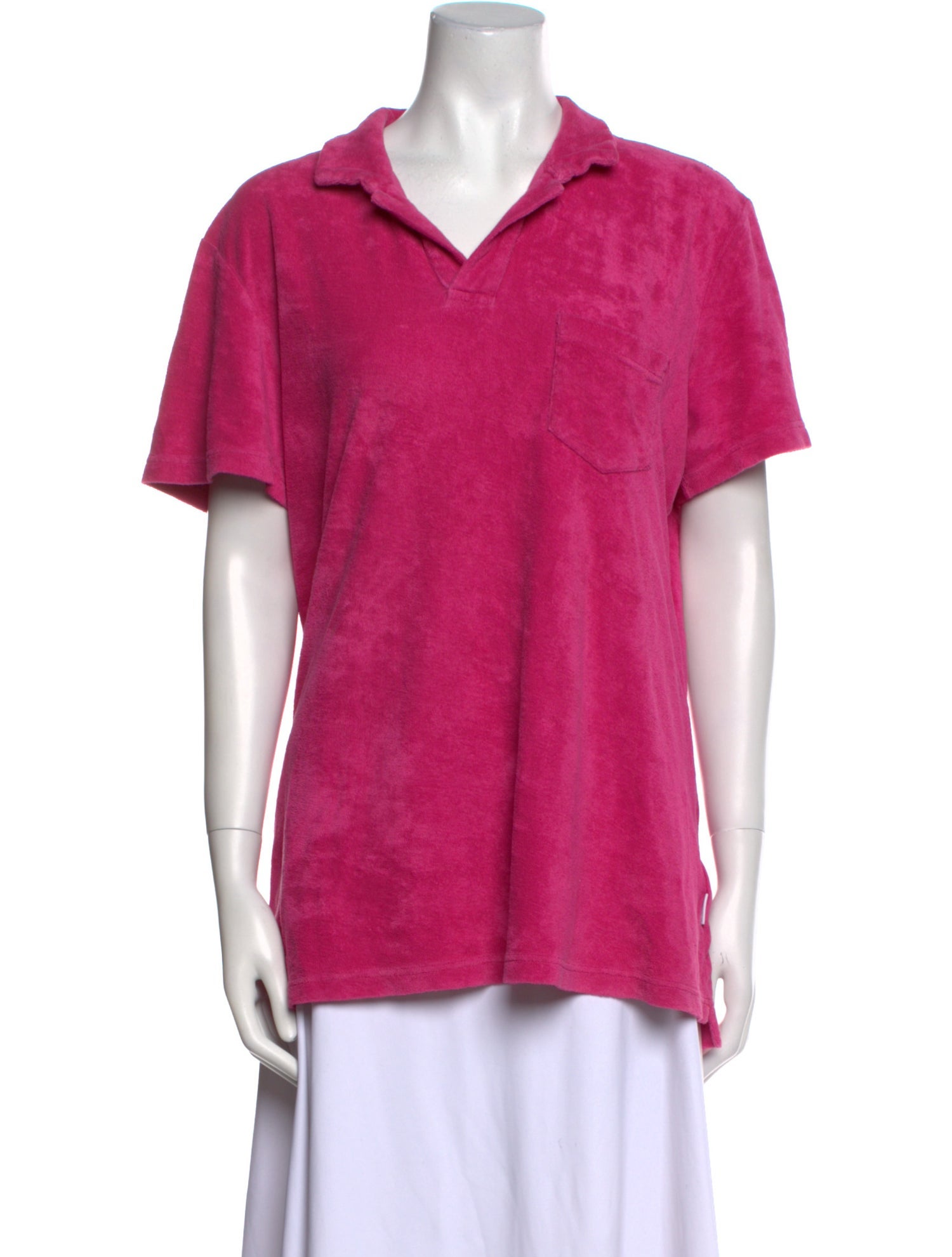 Orlebar Brown V-Neck Short Sleeve Polo