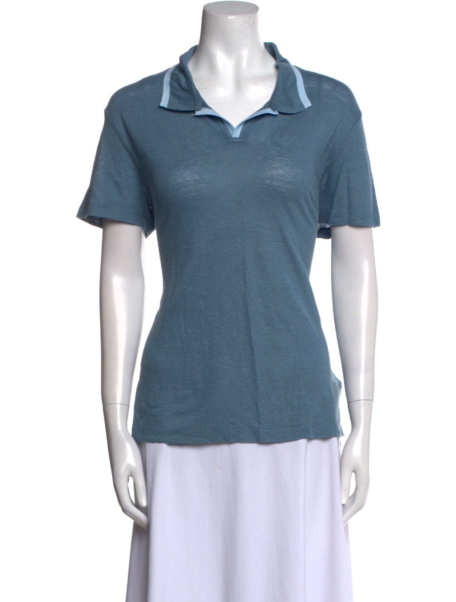 Orlebar Brown Linen Short Sleeve Polo