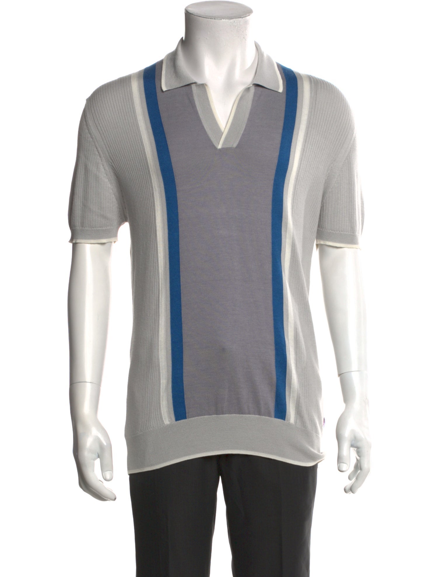 Orlebar Brown Striped V-Neck T-Shirt