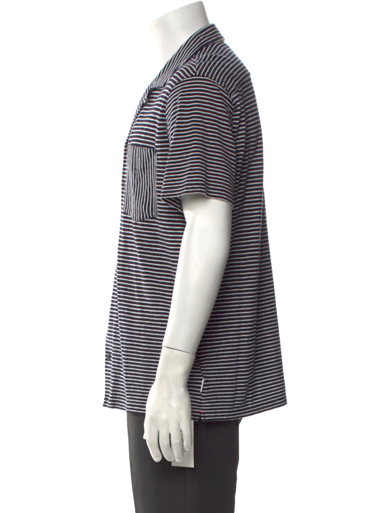 Orlebar Brown Striped Short Sleeve Shirt