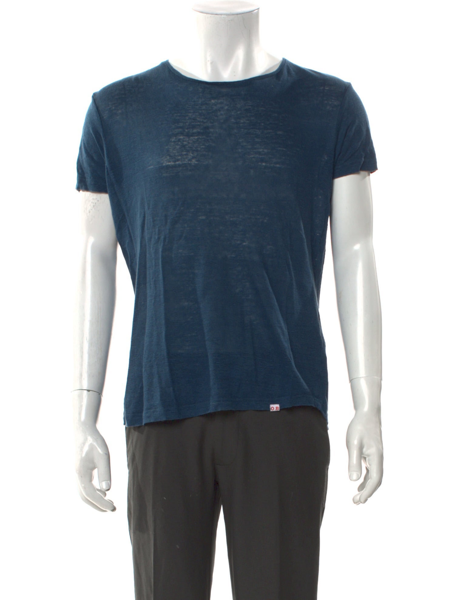 Orlebar Brown Linen Crew Neck T-Shirt