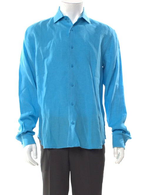 Orlebar Brown Linen Long Sleeve Shirt