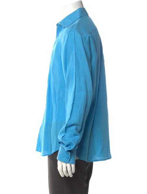 Orlebar Brown Linen Long Sleeve Shirt