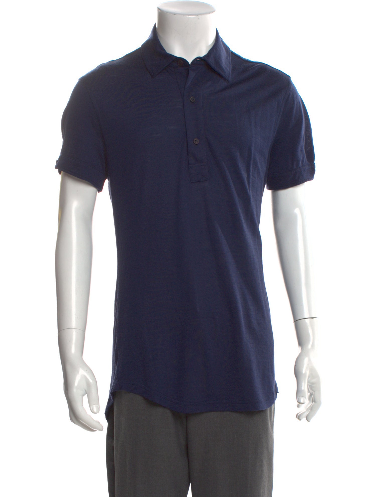 Orlebar Brown Merino Wool Collar Polo Shirt