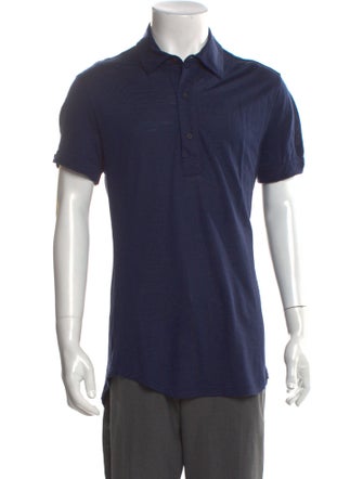 Orlebar Brown Merino Wool Collar Polo Shirt