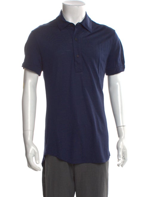 Orlebar Brown Merino Wool Collar Polo Shirt