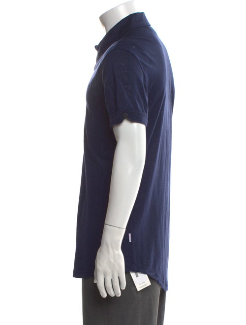 Orlebar Brown Merino Wool Collar Polo Shirt
