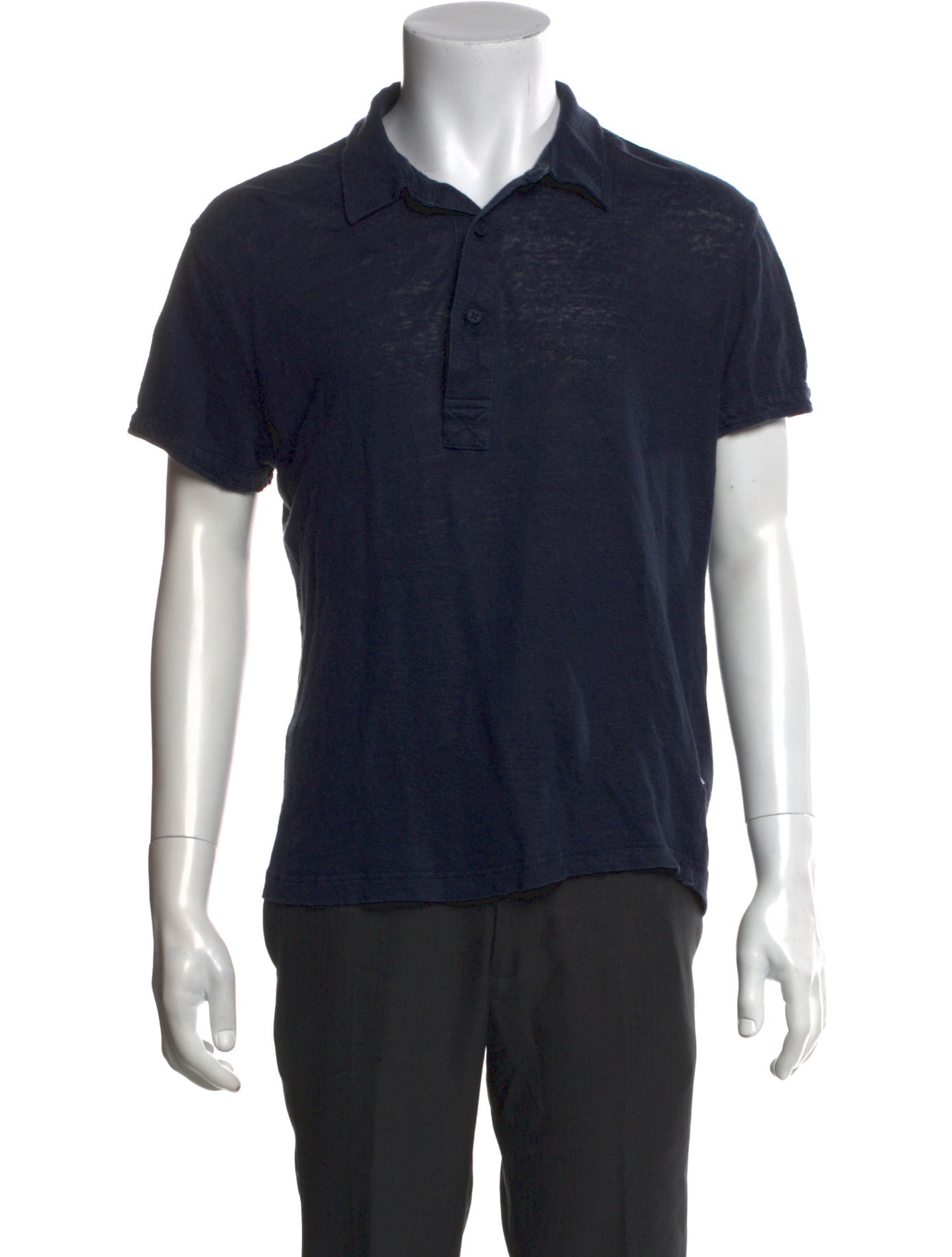 Orlebar Brown Linen Collar Polo Shirt